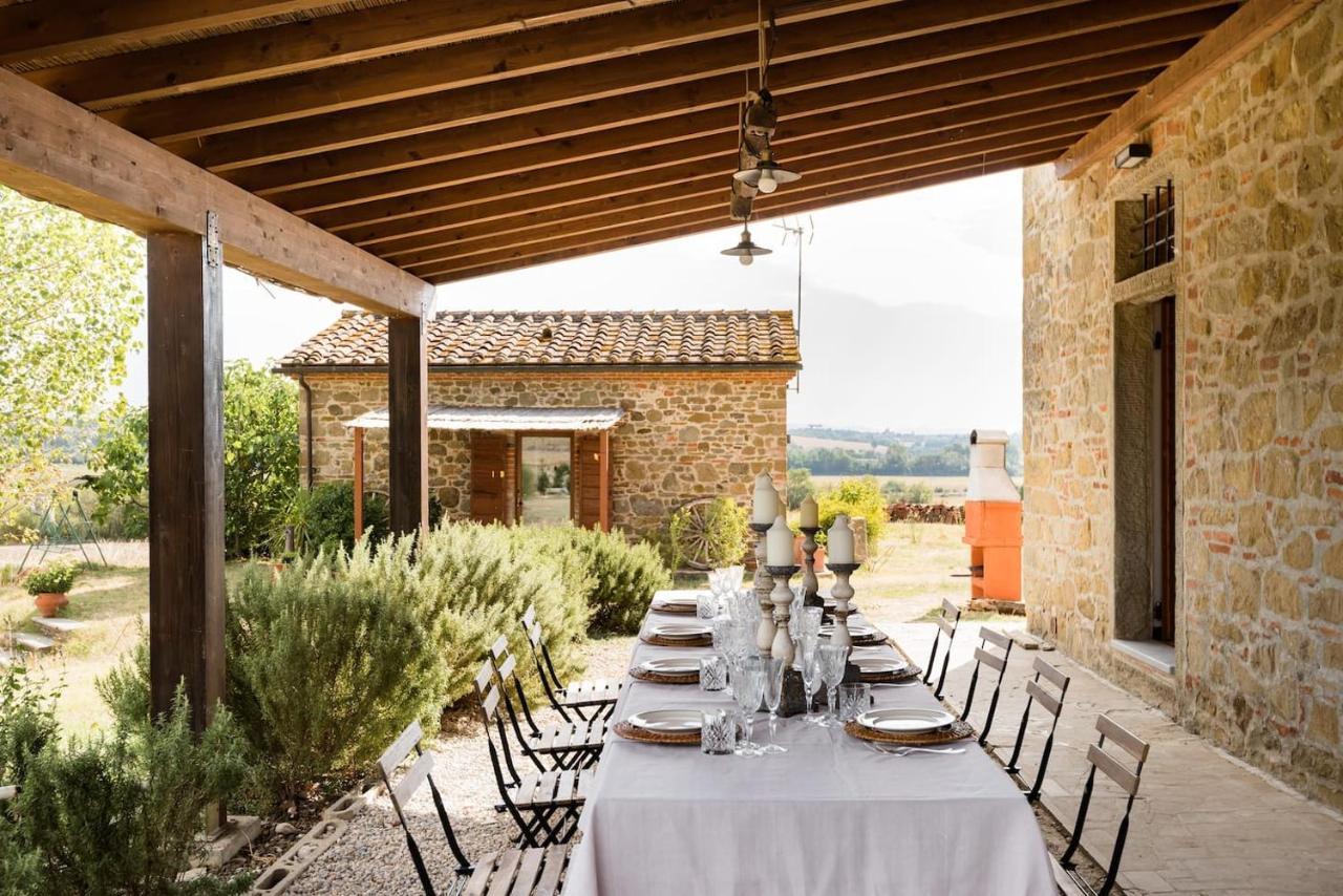 Villa Eleonora Lucignano Buitenkant foto